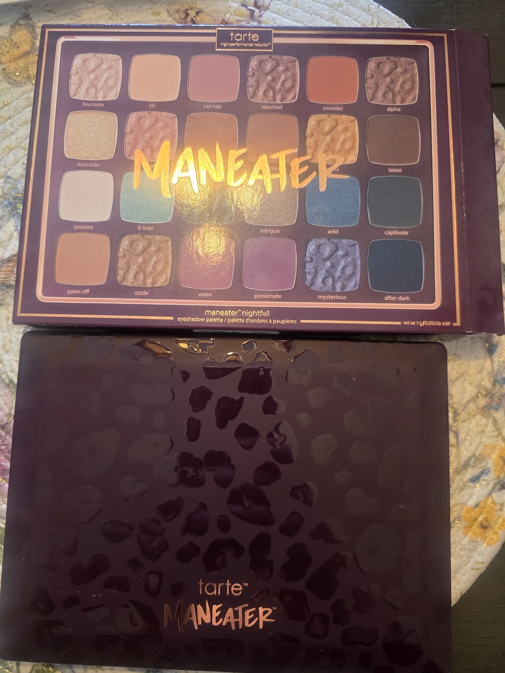 tarte Maneater Nightfall Eyeshadow Palette